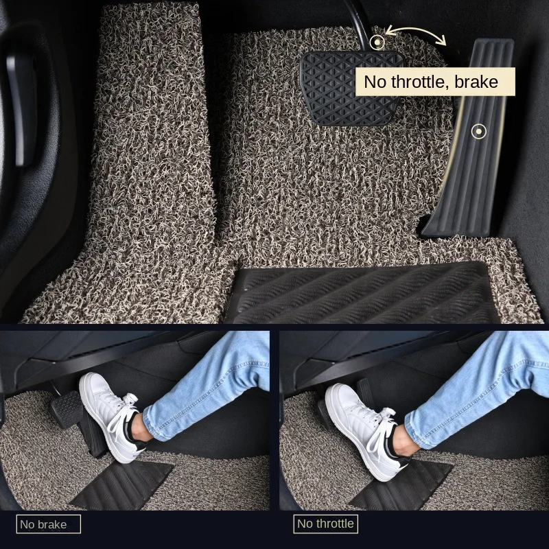 For Cars Fully Surrounded Protective Mat SUV GM Flame Retardant PVC Polyester Anti-slip Mat Universal Car Floor Mats Accessories