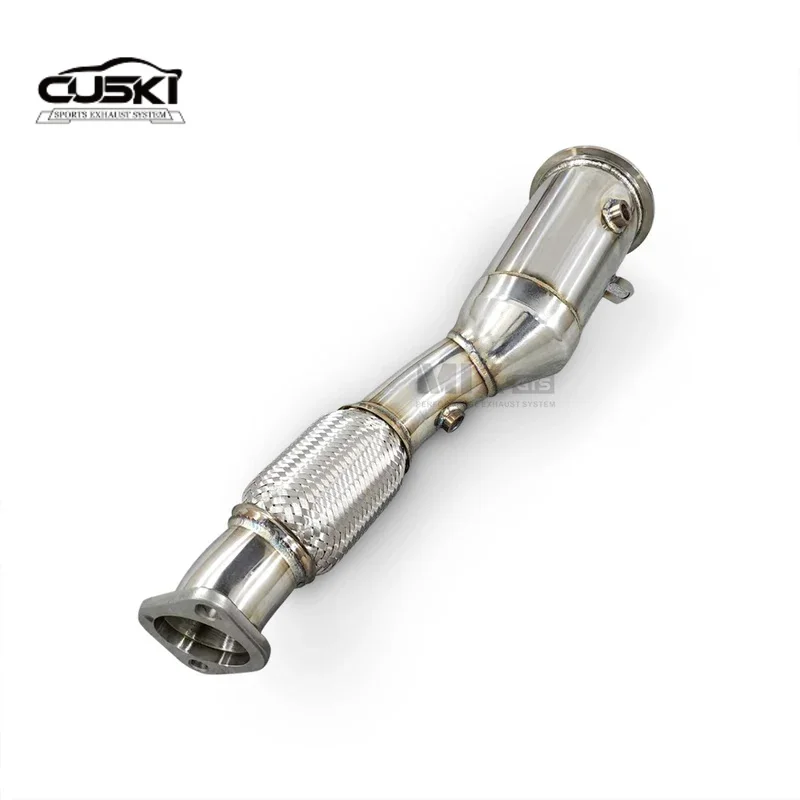 Suitable for Lexus IS200T IS250 IS300 2016-2019 2.0Tquality Stainless Steel Automotive Exhaust downpipe with catalytic converter