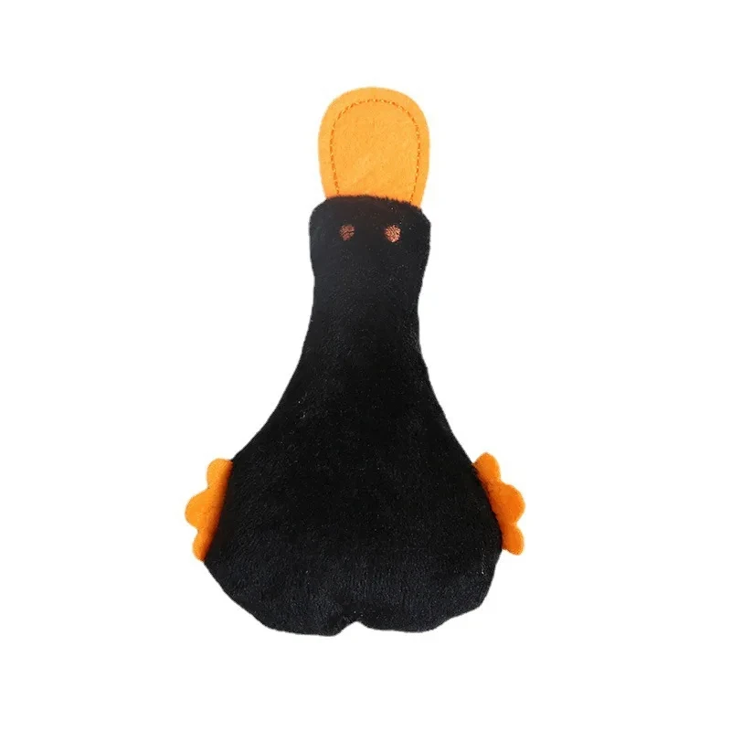 Interactive Plush Duck Cat Toy description 8