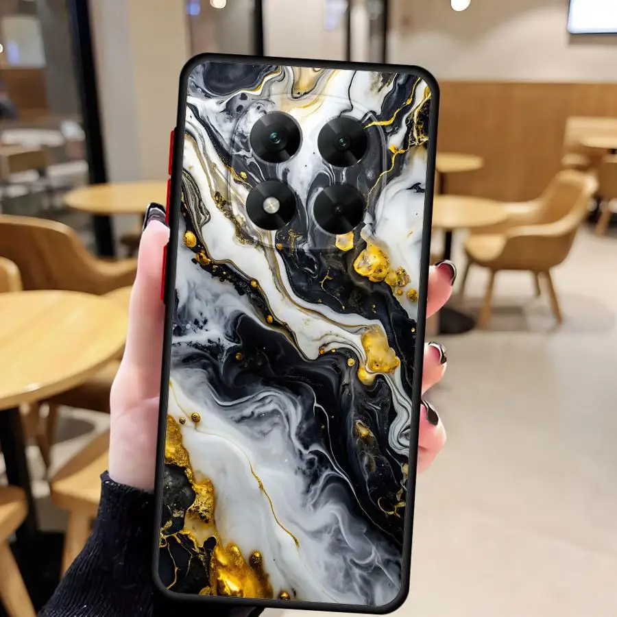 حافظة ناعمة من الرخام الملون لهاتف Xiaomi Redmi A5 9 A1 A2 10 K40 Pro