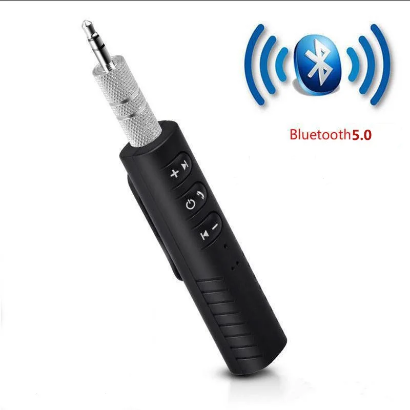 Bluetooth transceiver player, headset accessories, car music, Bluetooth 5.0, with jack, audio assistance, hands-free, 3.5 mm