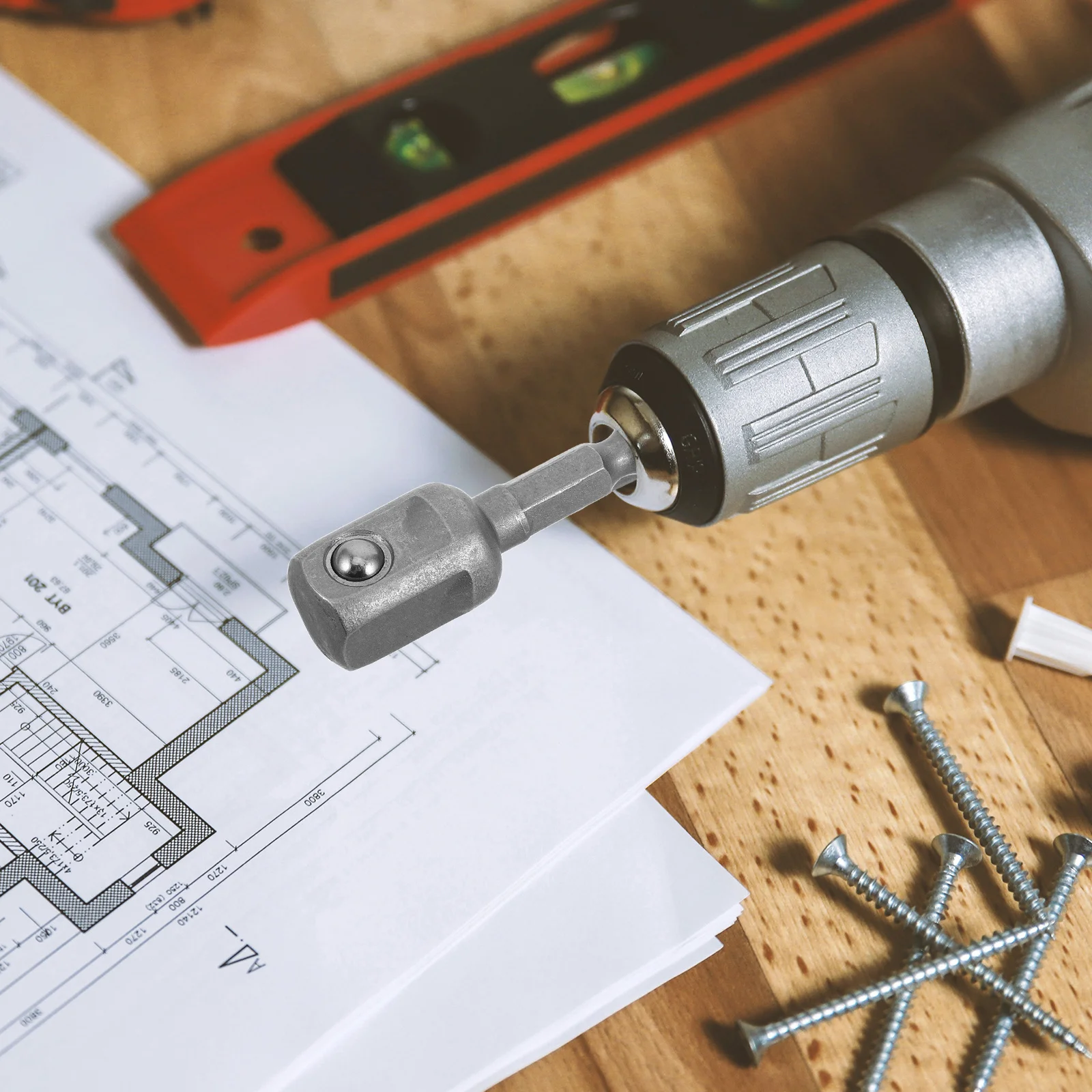 Set di adattatori di conversione per estensione con gambo a presa quadrata da 10 pezzi per estensioni di punte da trapano