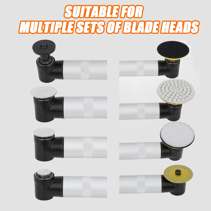 Mini szlifierka kątowa elektryczna wielofunkcyjna do marmuru, płytek, kątowa 90 stopni, do czyszczenia, cięcia, polerowania i szlifowania kamienia