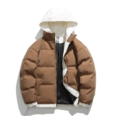 URSPORTTECH giacca invernale da uomo Outdoor addensare giacca invernale da uomo giacca a vento cappotto oversize caldo da donna piumini cappotti