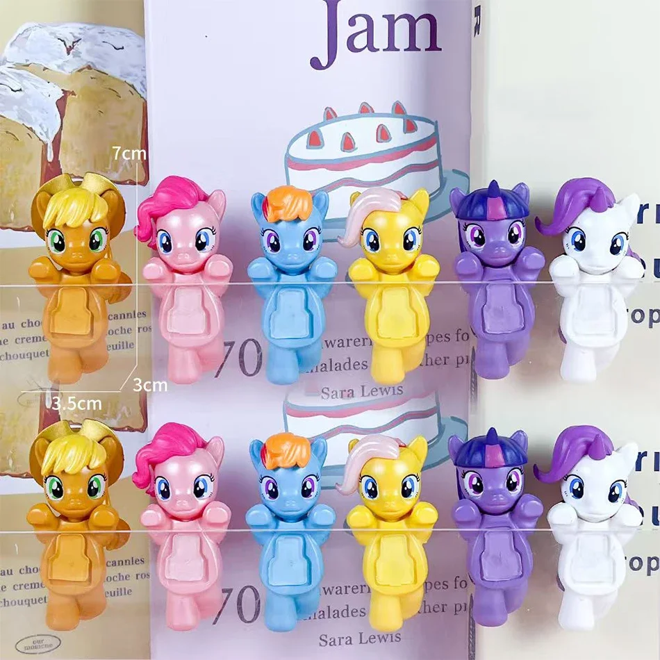 Caja ciega de My Little Pony, figura de Anime, adorno para fanáticos de Poppen, selecciona al azar, un estilo, regalos navideños para niños y niñas