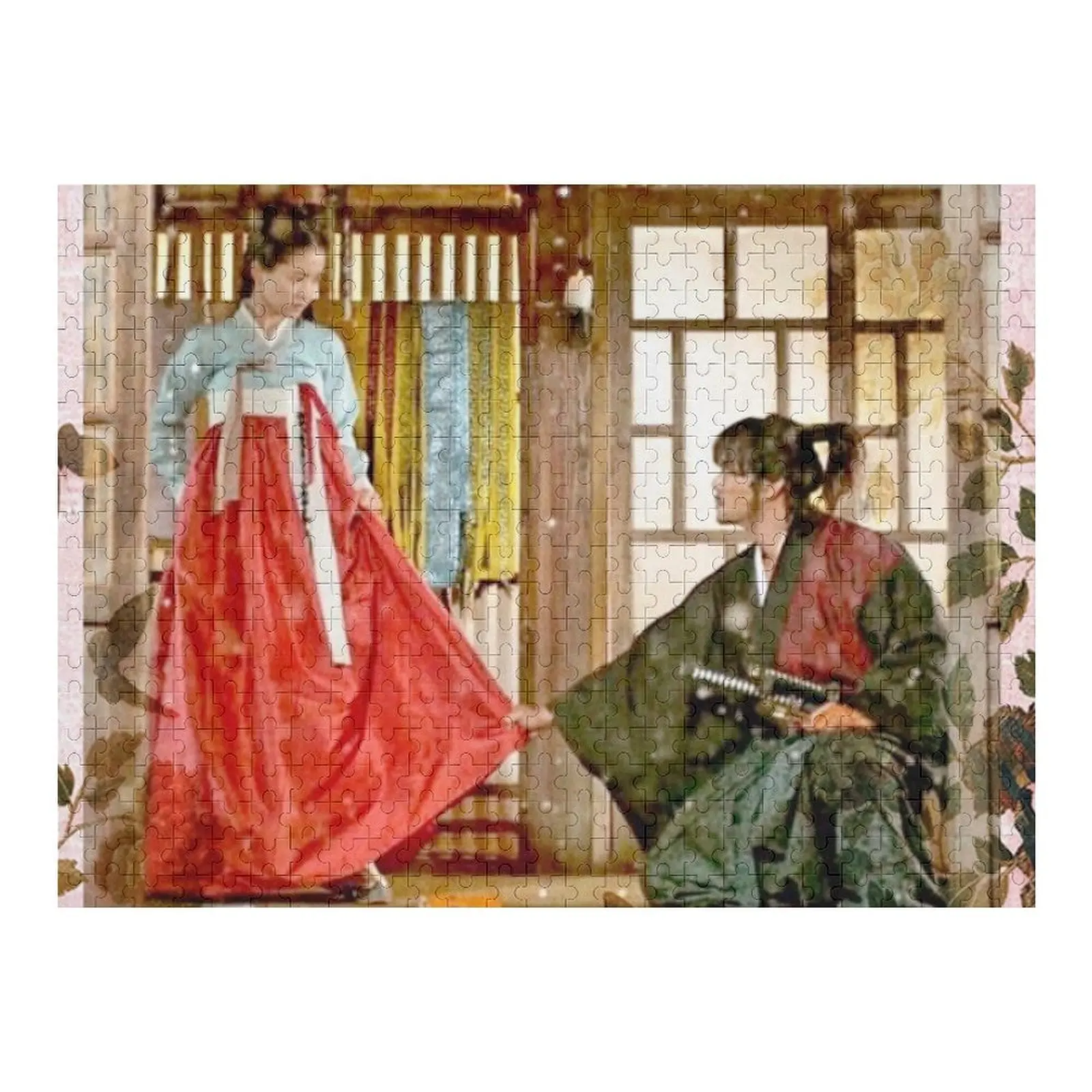 mr sunshine Joseon Kdrama Jigsaw Puzzle Personalised Name Custom Jigsaw Puzzle