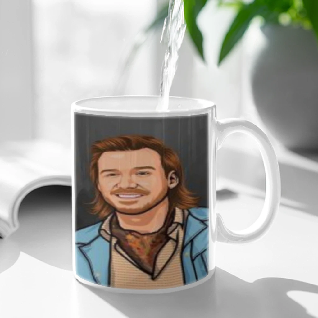 Singer Morgan Wallen 11oz Funny Ceramic Coffee Mug Tea Milk Cup For Novetly Creativity Gift