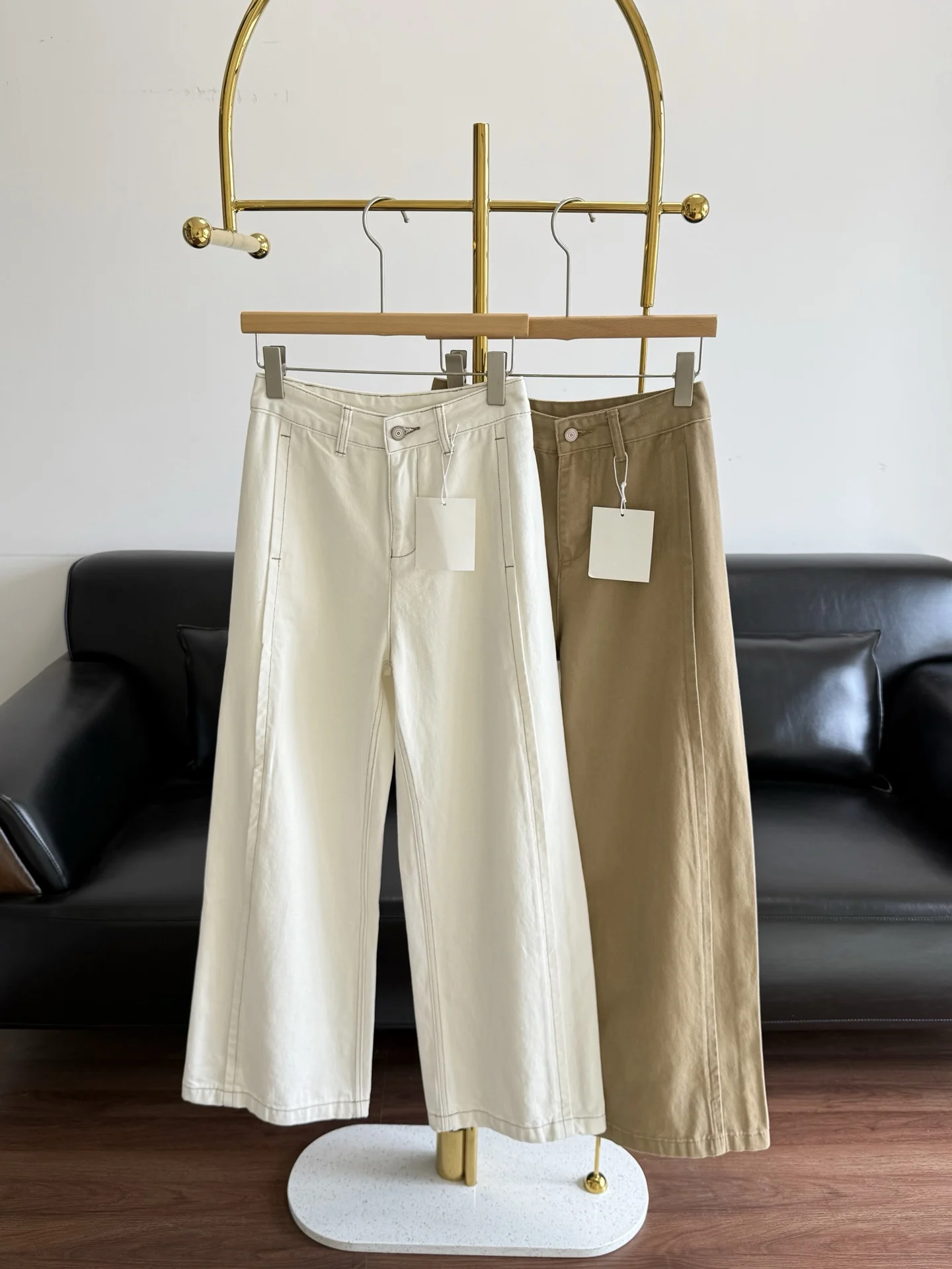 

2026 Spring/Summer New High-Quality Fashionable Casual Straight Leg Regular Style Women's Jeans