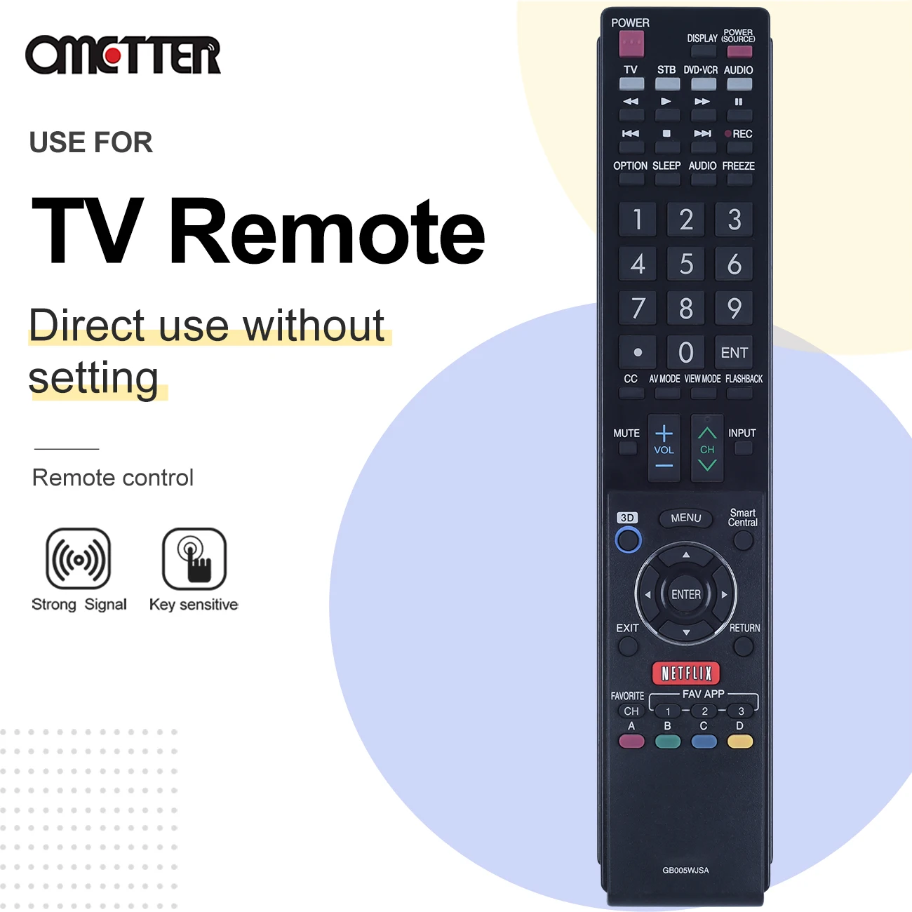 New GB005WJSA For Sharp TV Remote Control LC90LE745U LC80LE844U LC80LE632U LC80LE633U LC70C8470U Fernbedienung