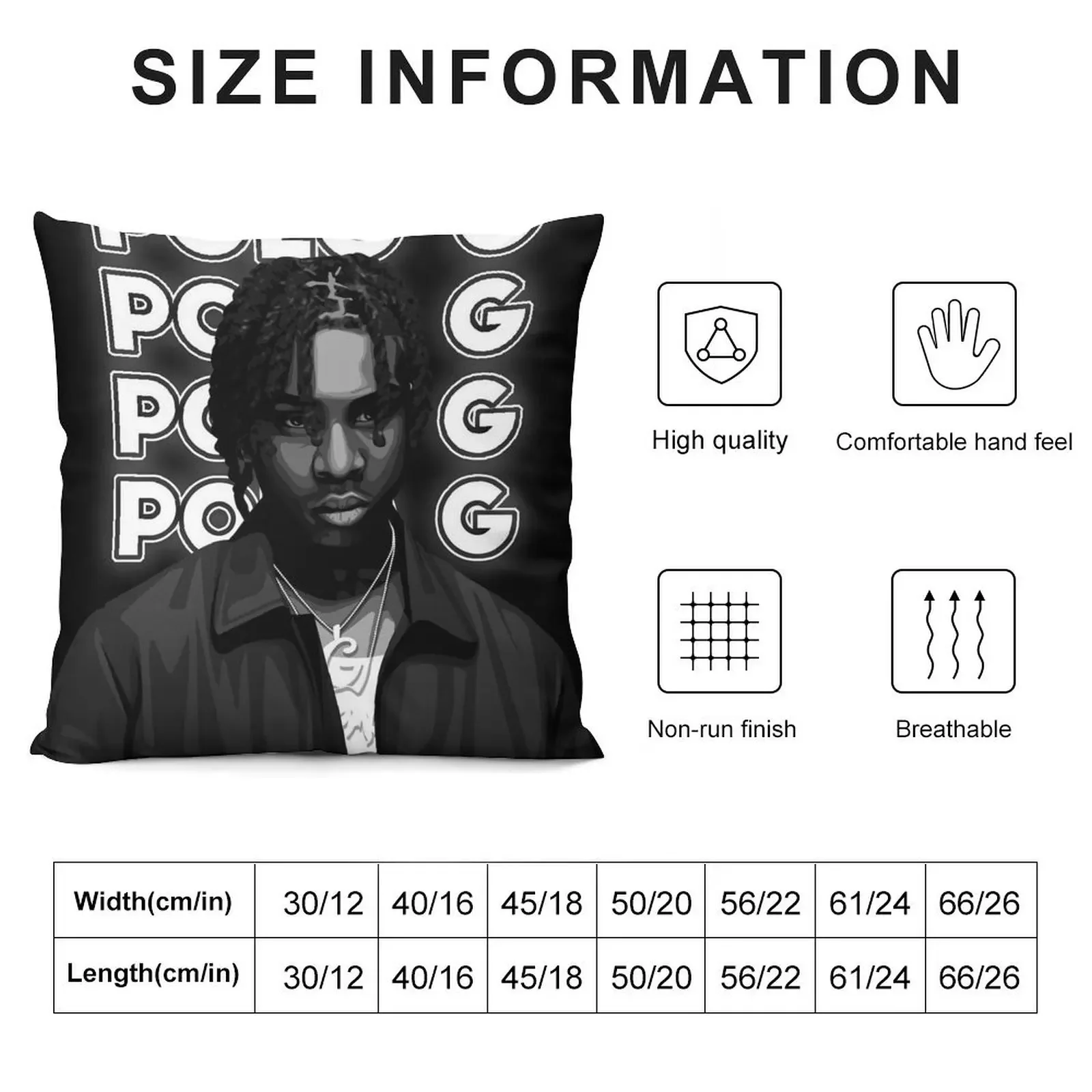 POLO G clothing collection Throw Pillow ornamental pillows for living room Pillowcase pillow