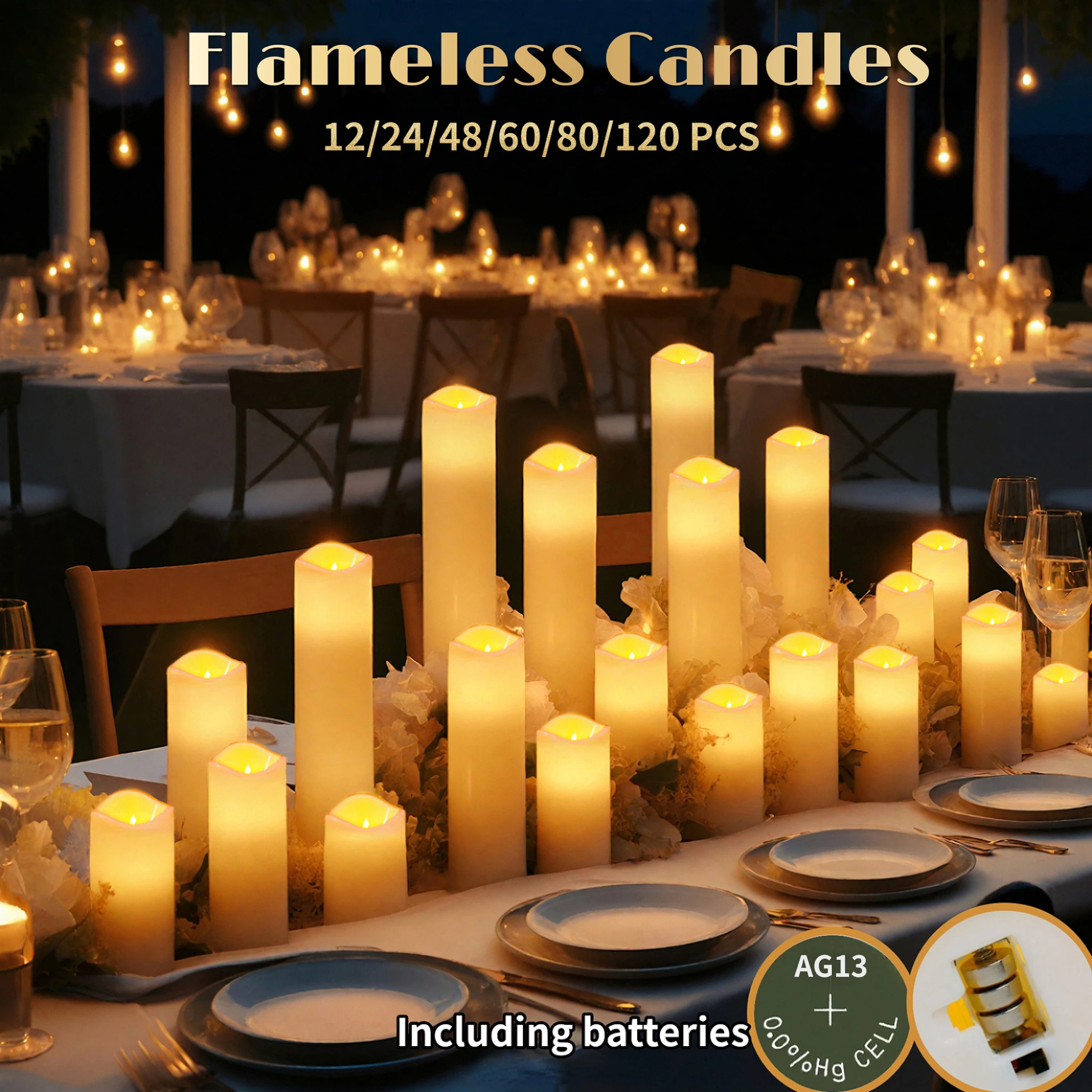 flickering flameless led velas pilhas velas luzes do cha decoracao do casamento concerto 12010 pcs 01