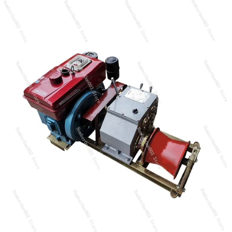 

Горизонтальная моторизованная лебедка дизель-электрическая быстрого действия, тяговая машина для кабеля, подъемник, машина для намотки линии