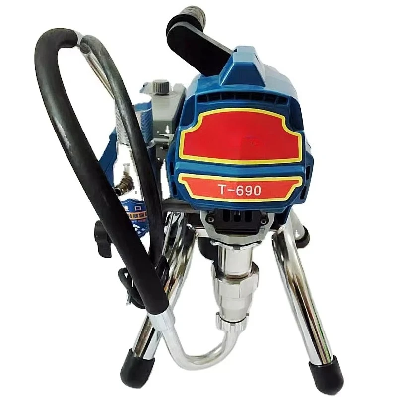 T-690 Electric Painter Tools Piston Pump Airless Sprayer Machine Quality Power Spray Guns for Wall Paint