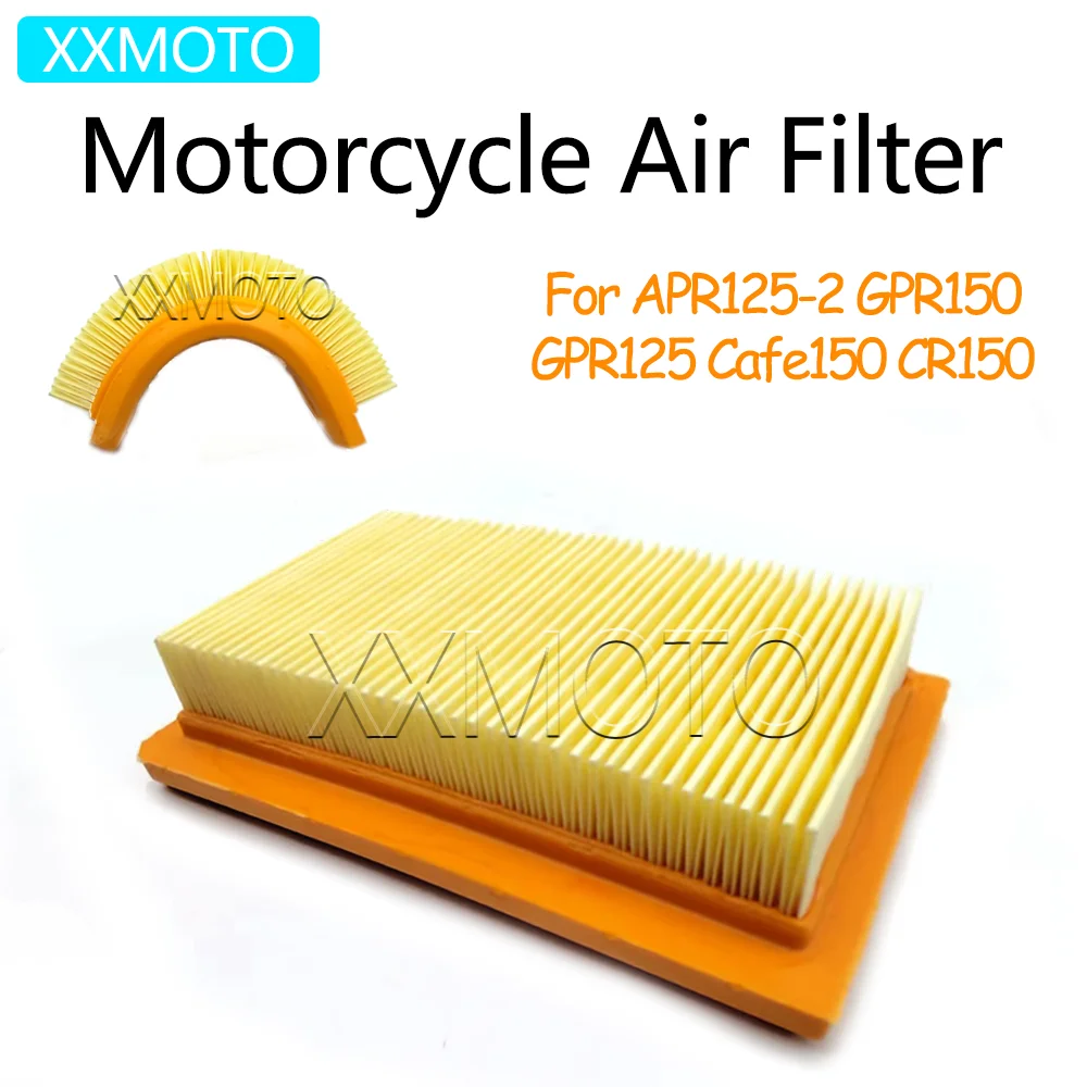

For Aprilia GPR150 GPR125 Cafe150 CR150 GPR 125 Cafe 150 APR125-2 GPR150 GPR150 Motorcycle Air Filter Intake Cleaner System