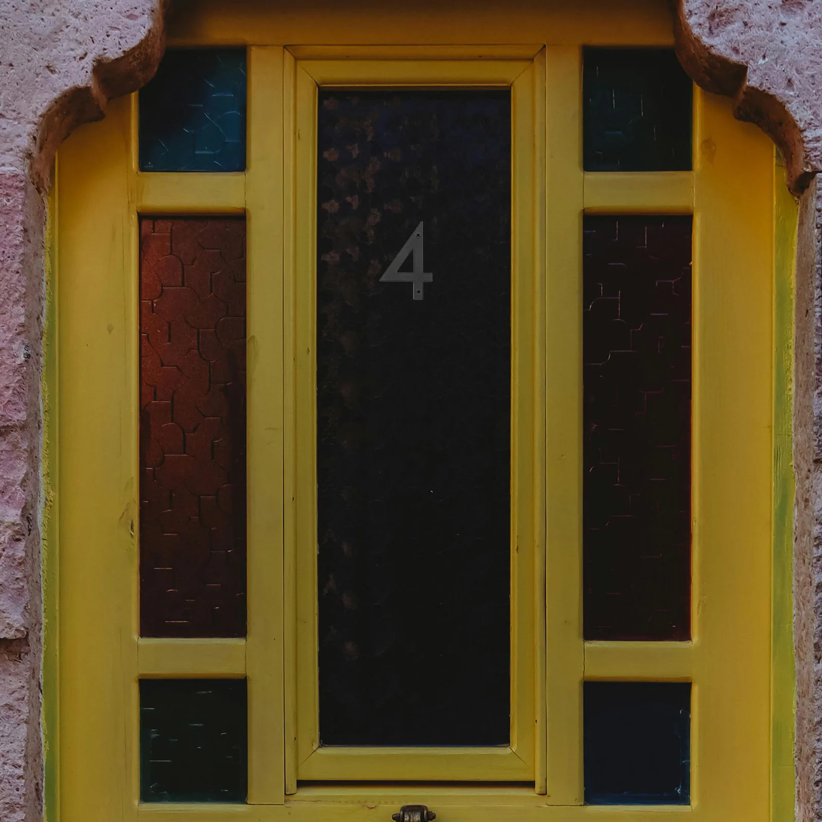 

Acrylic Number Sign Easy Install Weatherproof Doorplate Modern Address Plaque For Outside Home Street Mailbox