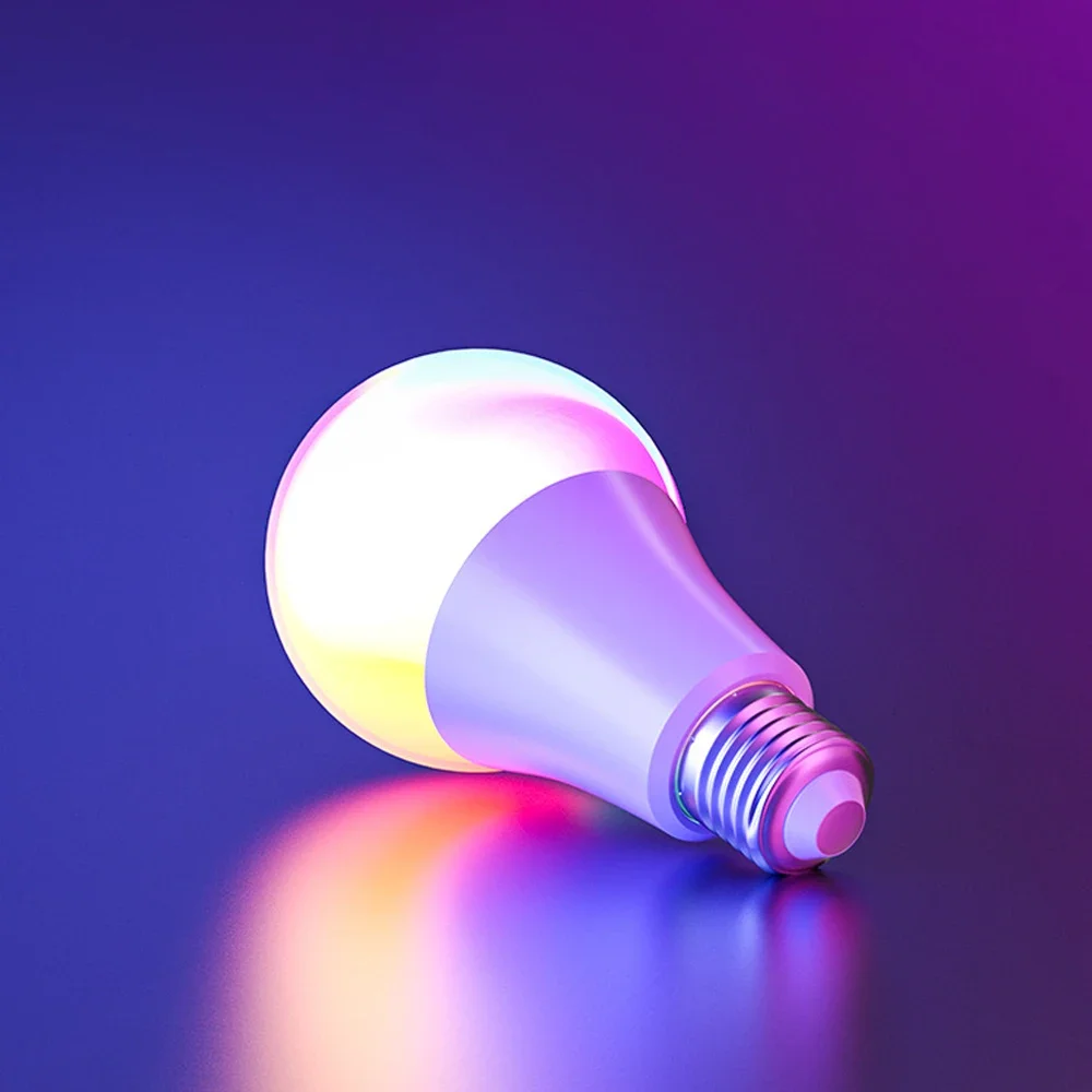 Tuya Smart Wifi LED Bulb, Life Andrea Control, Lampe LED nous-mêmes avec Yandex, Alice, Google Home, Alexa, RVB