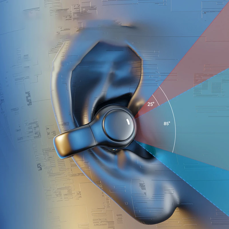 Высококачественные Bluetooth-наушники с взрывной костной проводимостью без вкладышей M47, беспроводные спортивные клипсы TWS, умные наушники