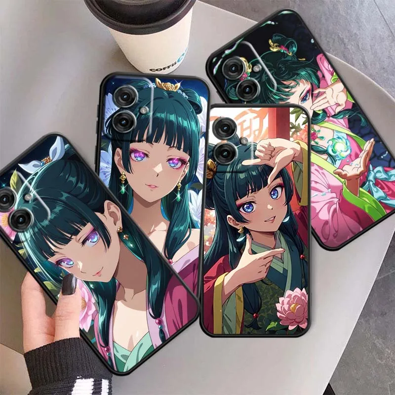

The Apothecary Diaries Anime For Motorola G85 Edge 50 G24 G35 G14 G04 40 G72 G34 G31 G Stylus G54 G13 G32 5G Black Phone Case