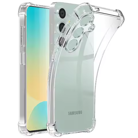 Clear Case For Samsung Galaxy S25 S24 S23 S22 S21 S20 Ultra Shockproof Case For Samsung S8 S9 Plus S10 Lite S20 S21 S23 FE Cover