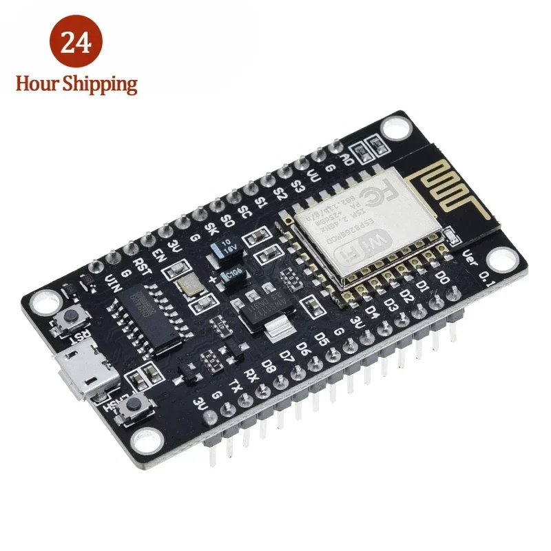 NodeMcu Node MCU Base ESP8266 ESP-12E Testing DIY Breadboard Basics Tester Suitable For NodeMcu V3 For Arduino IDE