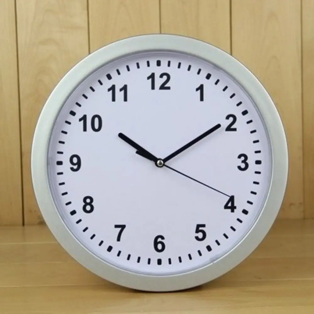 Wall Mountable Wall Clock Safe Box Lockable Container Compact Size Clock Hidden Storage Container Discreet Appearance