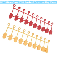 10PCS/lot Dust Cover XT60 Insulated Protective Plug Cover Female Head Caps Case Rubber Terminal Suitable for Rc Lipo Battery
