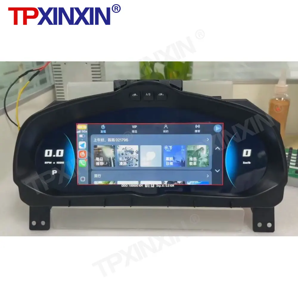 Car Digital Cluster Dash LCD Instrument For Mazda CX-4 Mazda 3 Axela 2014-2019 Speed Meter Screen Virtual Cockpit Multilanguage
