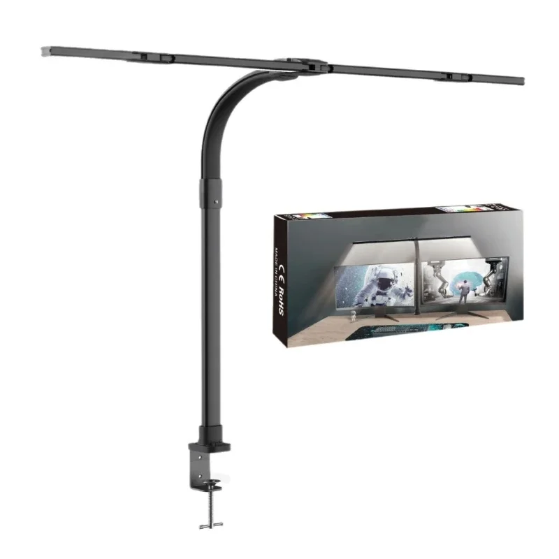 63HA Pack of 1 Clip otherwise Stand Option LED Study Light Transportable Convenience Placement on Desk Nearby for Reading