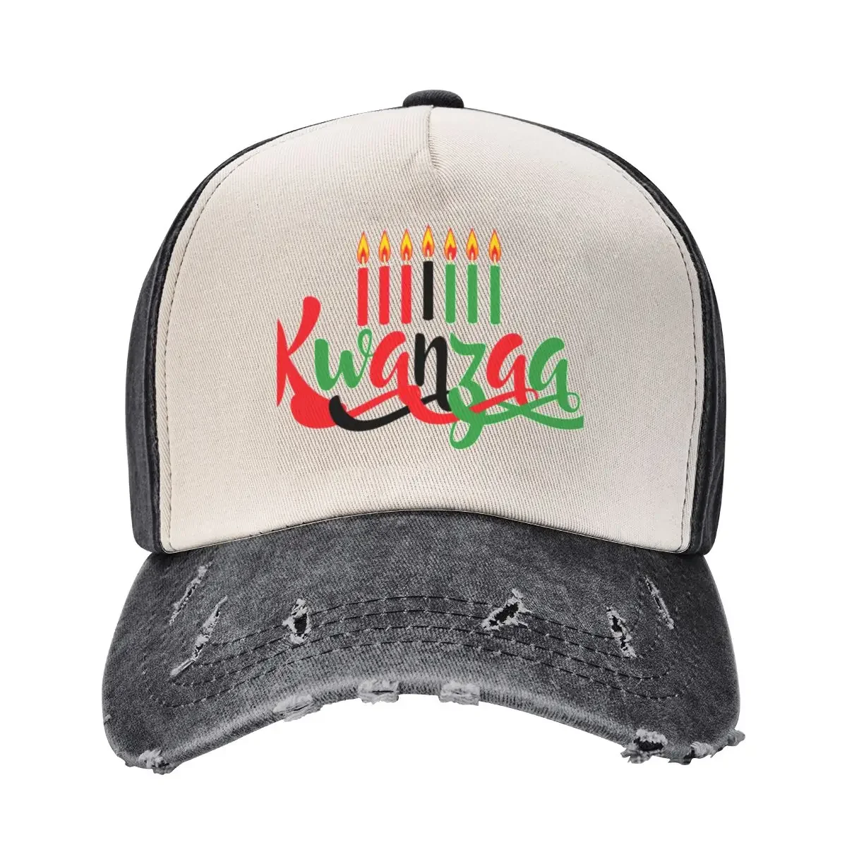 Kwanzaa celebration of African-American culture Baseball Cap Beach Outing sun hat New Hat Bobble Hat Men Women's