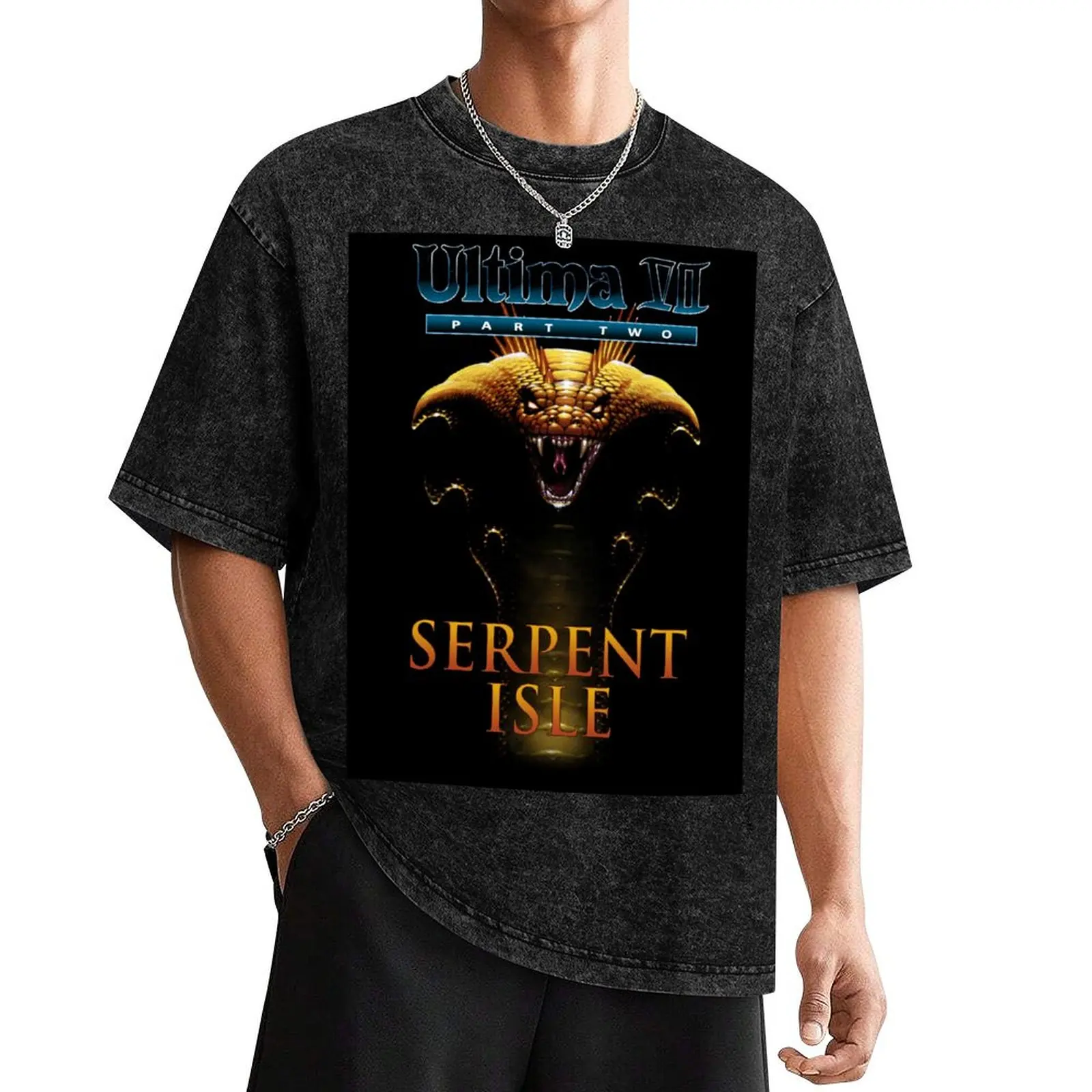 

Classic Game Covers - Ultima VII Serpent Isle T-Shirt anime shirt custom t-shirts essential t shirt plain white t shirts men