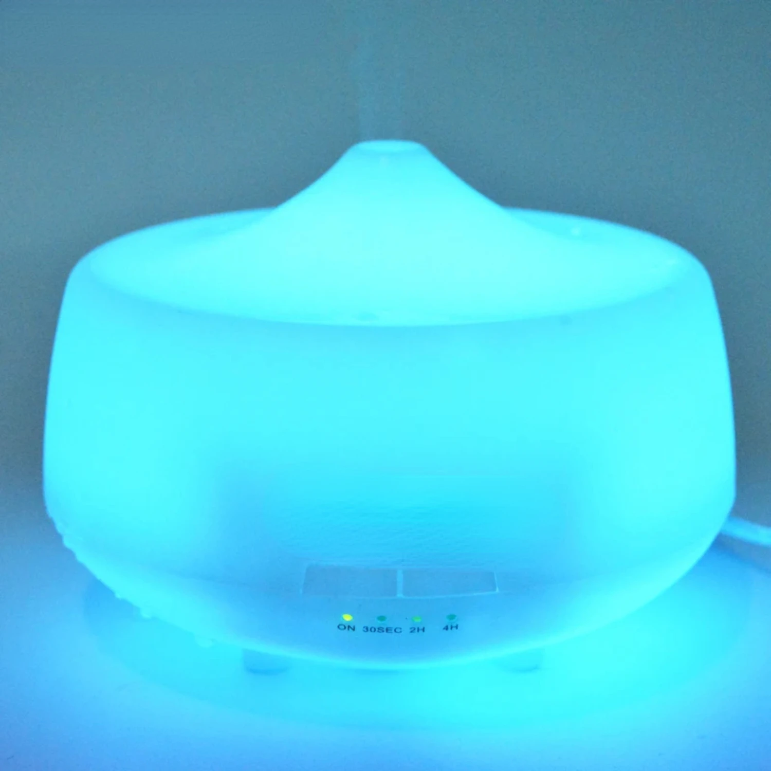 Nebulizador ultrasónico LED para aromaterapia, con lámpara humidificador de aire, eficiente, relajante, silencioso, compacto D, nuevo