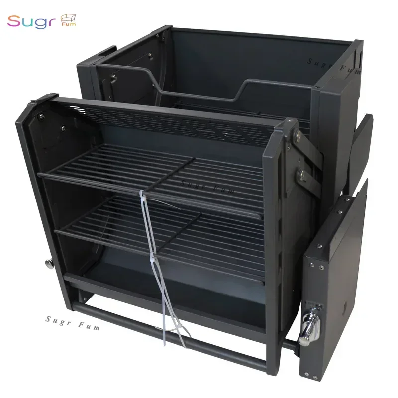 

Traction mirror for kitchen cabinet, refrigerator, snacks, elevator