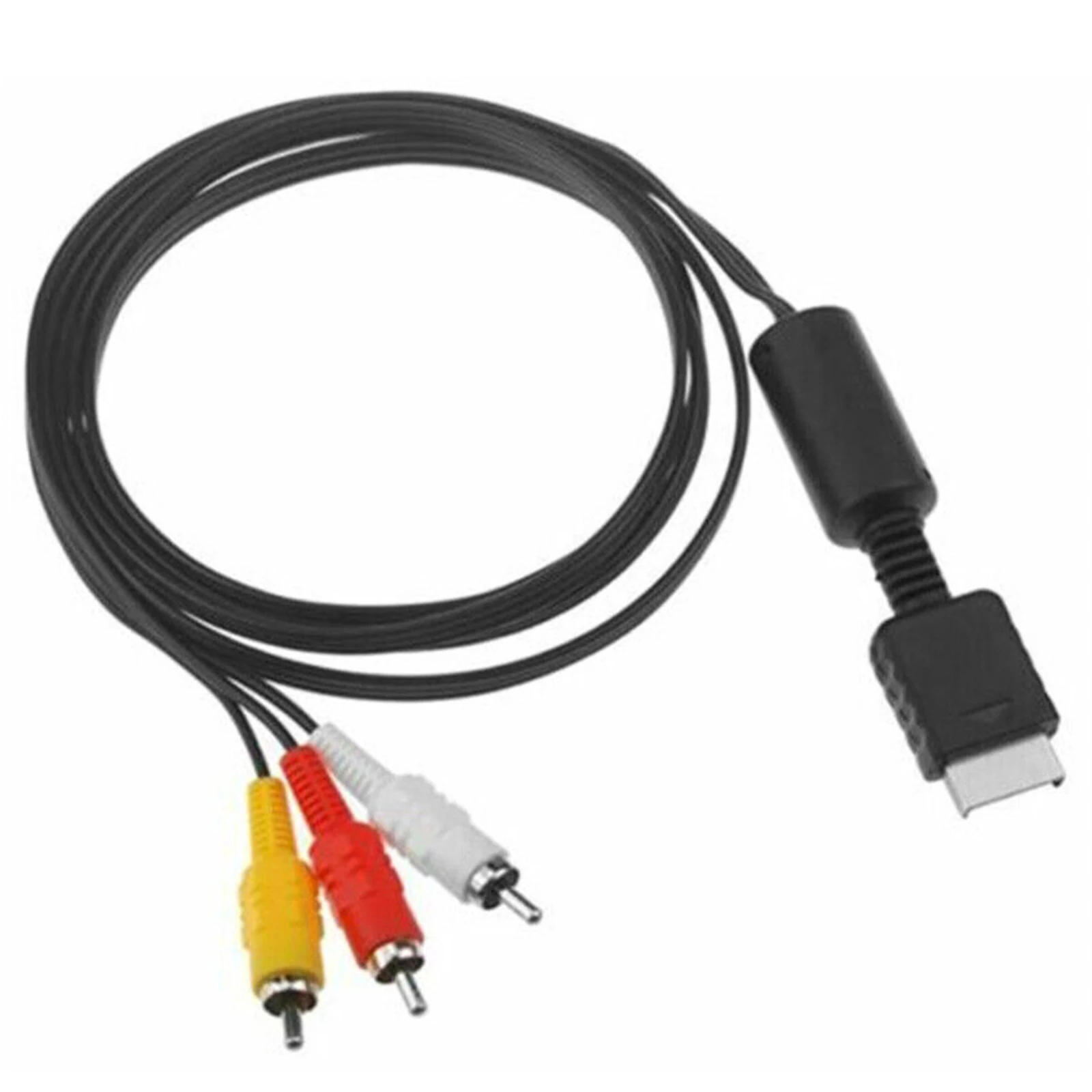 RCA AV Audio Video Cable TV Lead Replacement For PlayStation PS1 PS2 PS3 Adapter HDMI Game Consoles Spare Parts Accessories