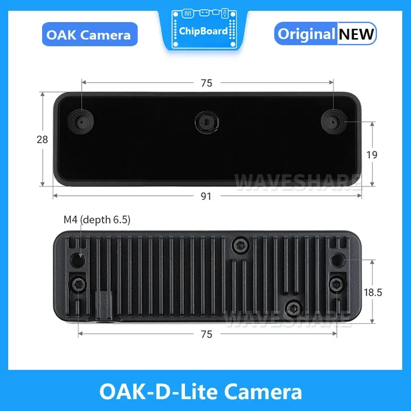 Imagem -06 - Oak-d-lite Kit de Desenvolvimento de Câmera hd Opencv ai Machine Vision Medição Profundidade Reconhecimento de Imagem e Localização