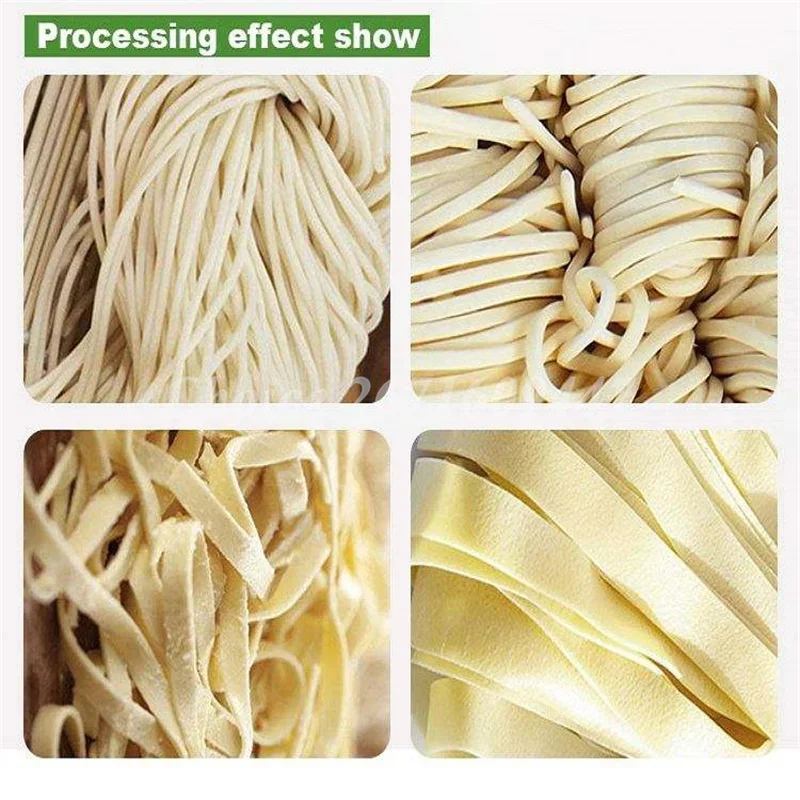 Commercial Stainless Steel Automatic Electric Ramen Pasta Noodle Make Machine Noodle Press Maker