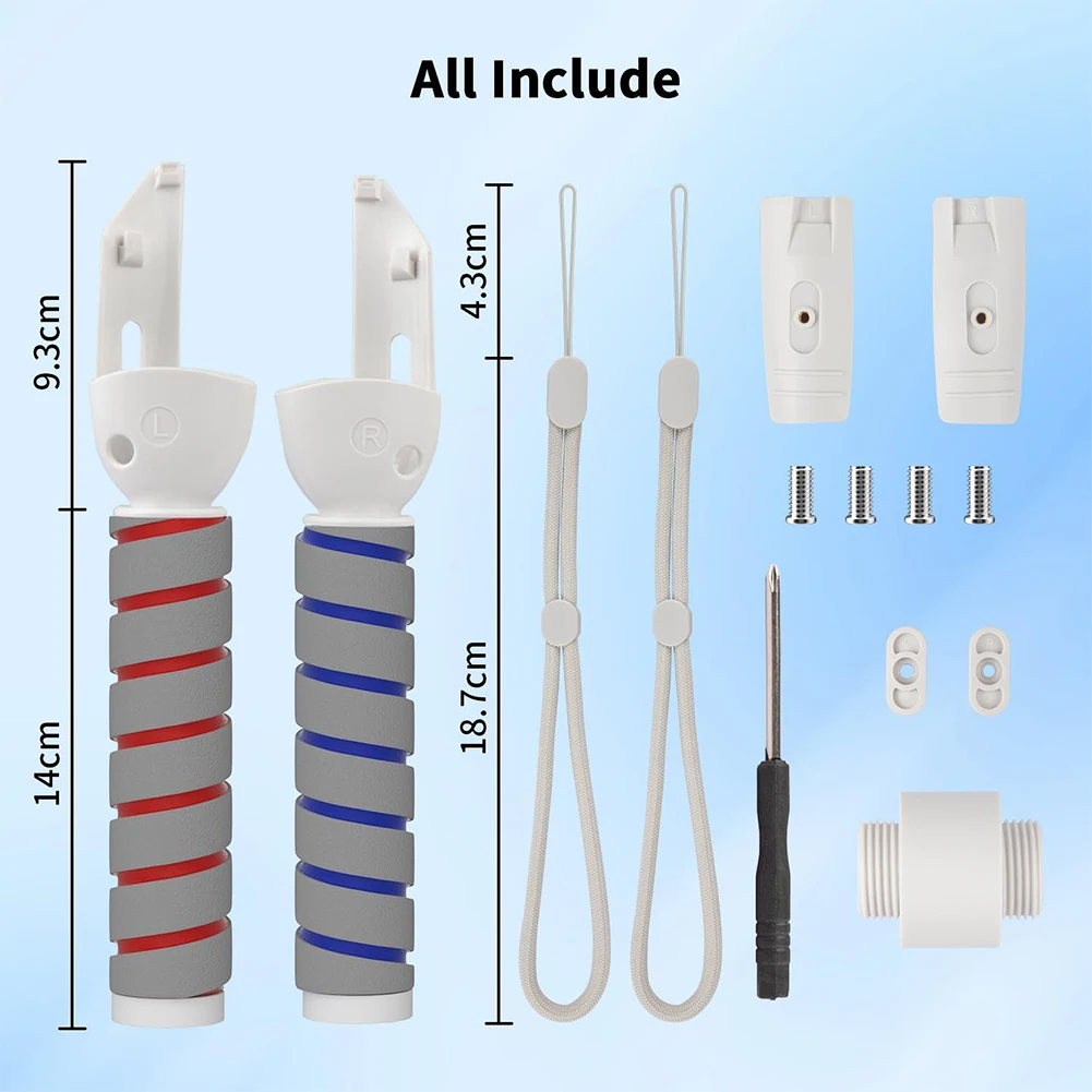 Аксессуары для ручек VR, улучшающие игровые возможности VR, удлинительная ручка VR для Meta Quest 3S/Quest 3, игровые аксессуары VR