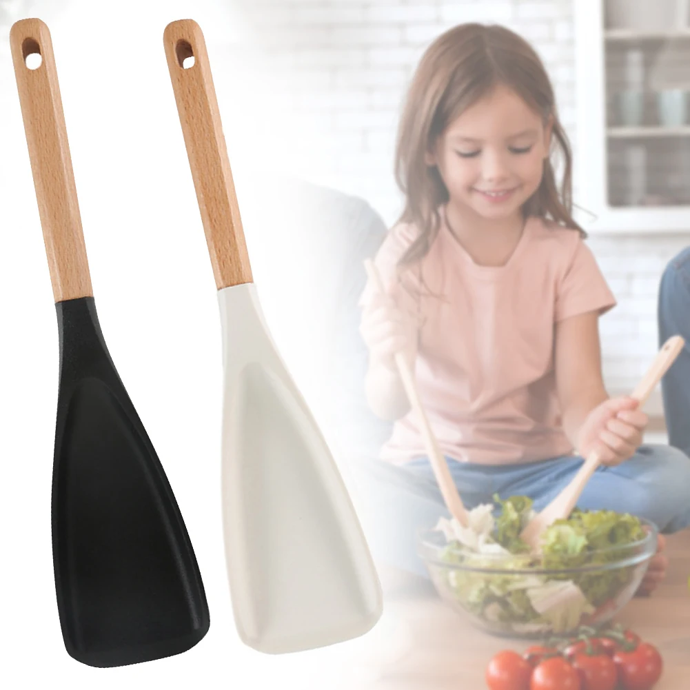 

Cooking Utensils Multi-Function Spatula Spoon Food Grade Non BPA Matte Black Utensil For Cooking Serving Kitchen Accessories