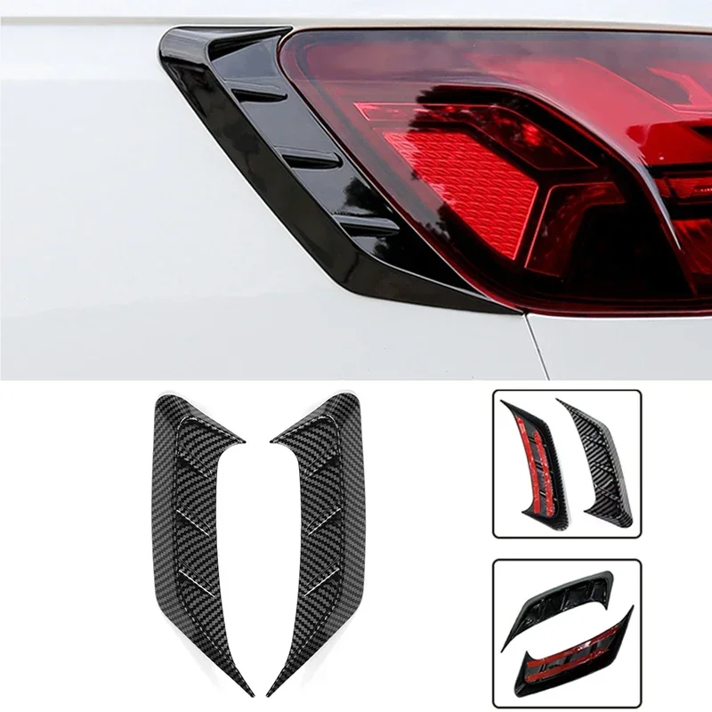 

Для Audi A4 B9 автомобильный модифицированный 1 пара автомобильных фар, накладка на брови, наклейка из углеродного волокна, задний фонарь, универсальный автомобильный