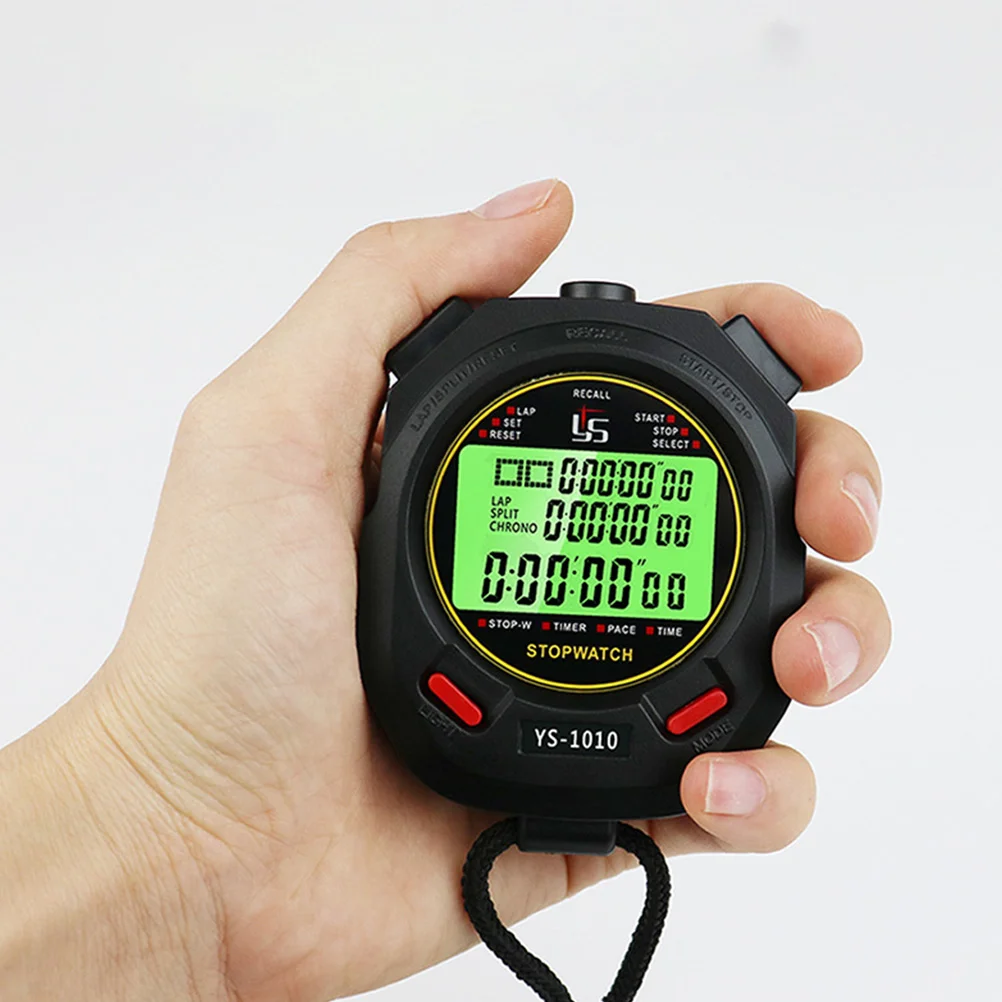 

Stopwatch Digital Electronic Match for Abs Training Timer Referee Sports Fitness Timers