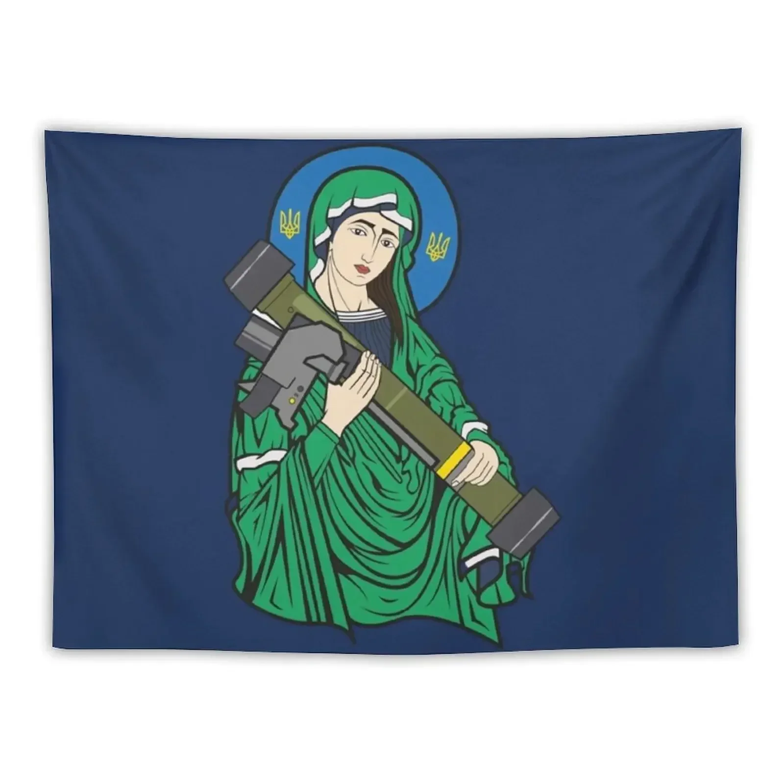 Saint Javelin Tapestry Wall Hanging Wall Aesthetic Room Decorations Mushroom Tapestry