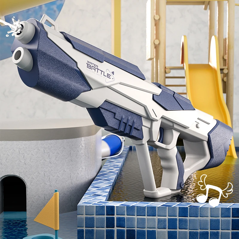 Electric Automatic Water Gun Toys High pressure Big Capacity High-Tech Water Blaster Soaker Guns Outdoor Pool Toys For Boy Kids