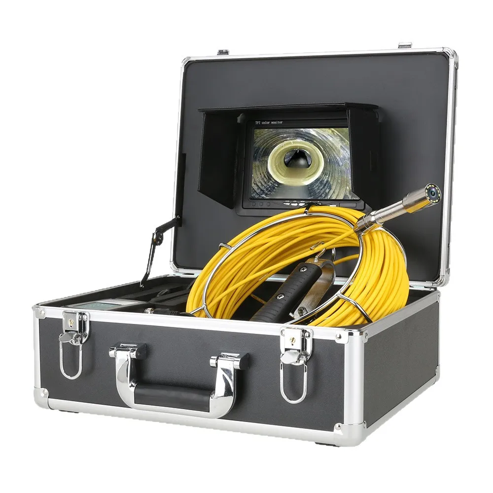 Pipe camera Industrial high definition endoscope Underground pipeline detector Sewer view Video video Take pictures