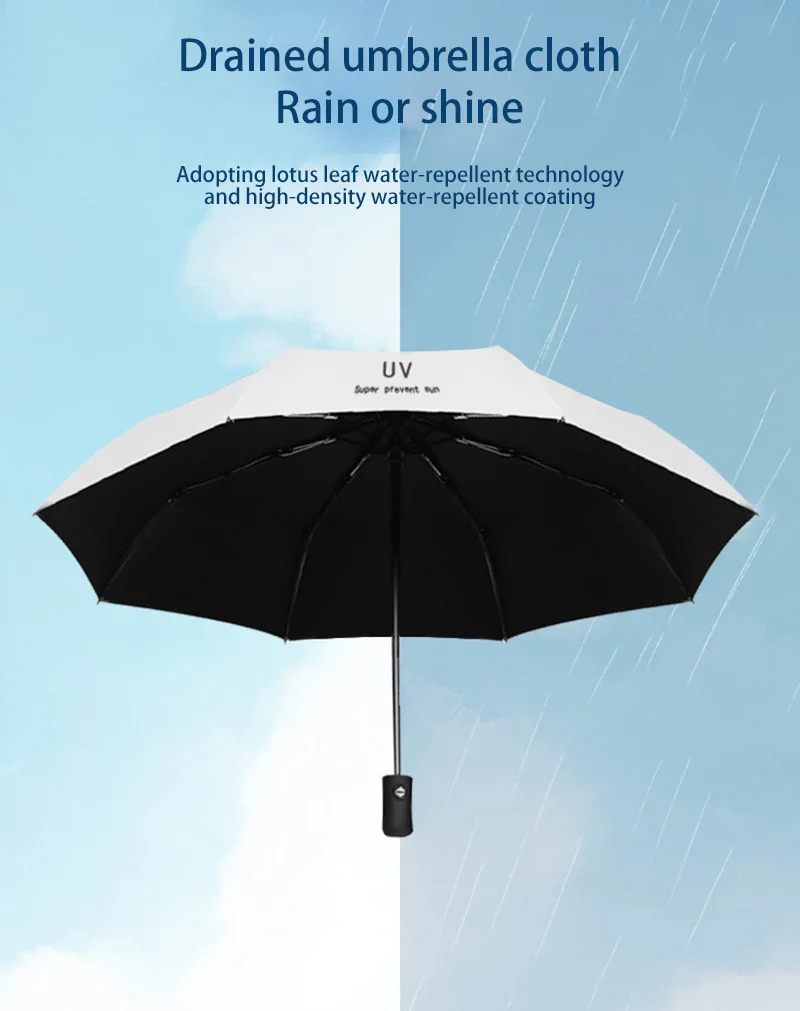 Xiaomi Mini składany parasol automatyczny anty UV deszcz parasol przeciwsłoneczny moda przenośne wiatroszczelne światło kobiety mężczyźni parasol parasolowy