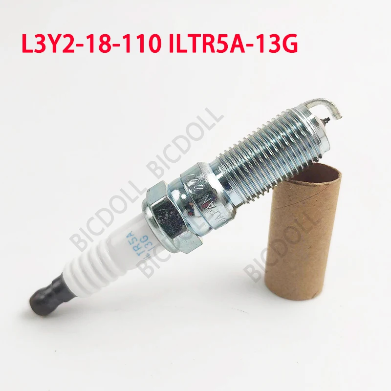 

4/6PCS L3Y2-18-110 ILTR5A-13G Iridium Spark Plug for Mazda 3 5 6 CX-7 Tribute 2.3L 2.5L Ford Lincoln ILTR5A13G