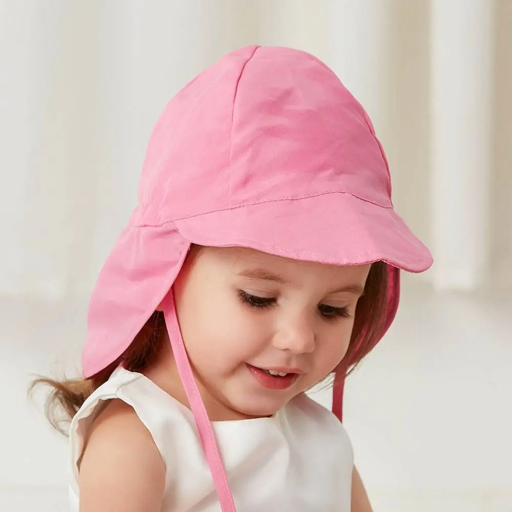 Quick-drying Children's Bucket Hats Kids Wide Brim Beach UV Protection Outdoor Essential Sun Caps