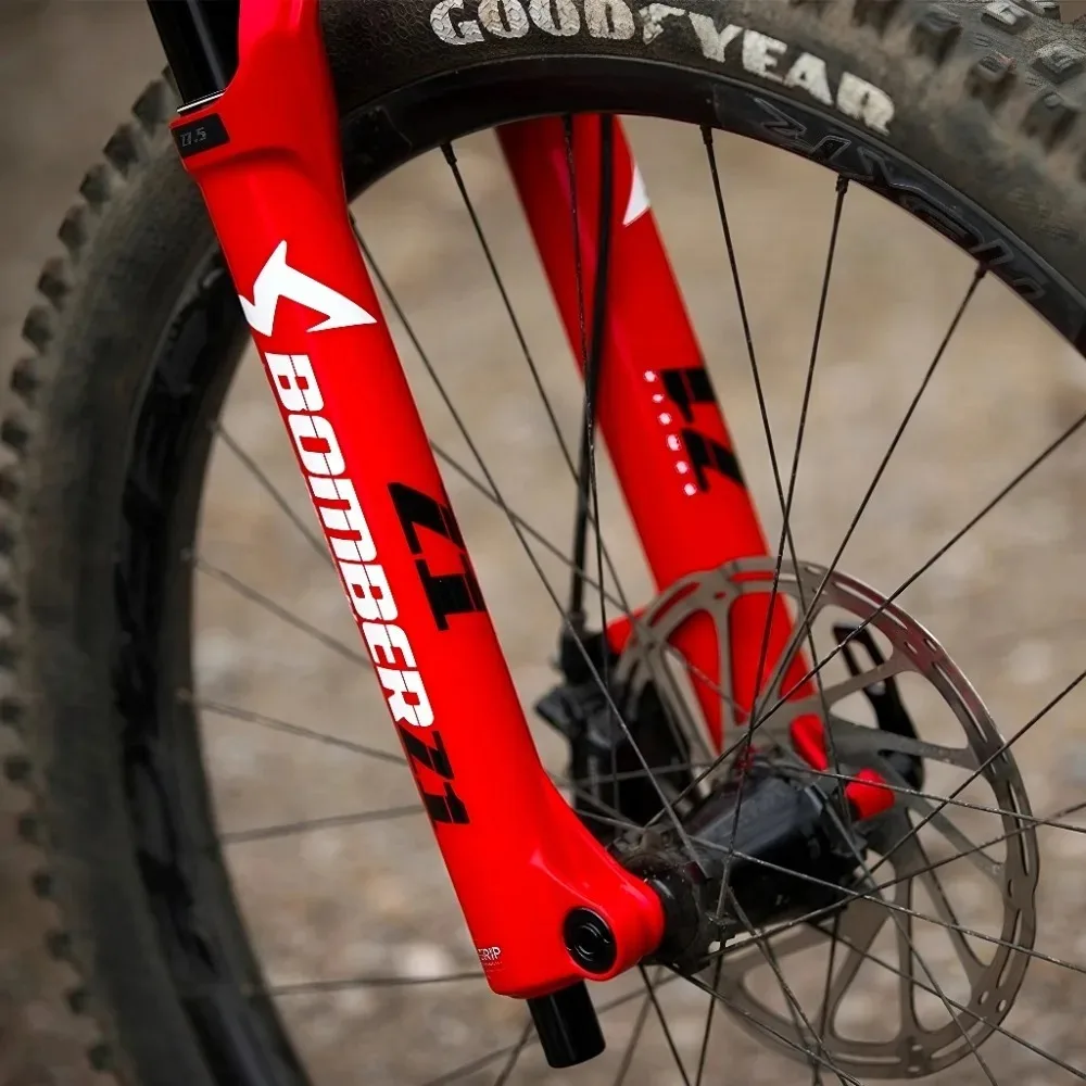 

2Pcs set of marzocchi BOMBER z1 front fork sticker bicycle mountain bike sticker