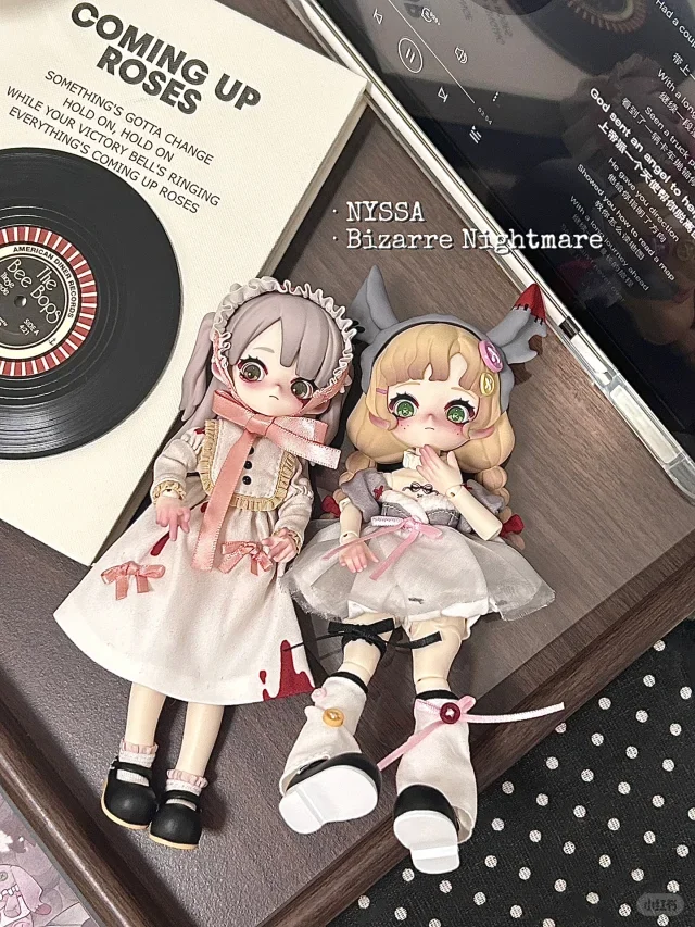 Nyssa Blind Box Nyssa'S Bizarre Nightmare Horror Series Bjd Luna Blind Box Bewegliche Puppenfigur mit Puppenkleidung im gotischen Stil