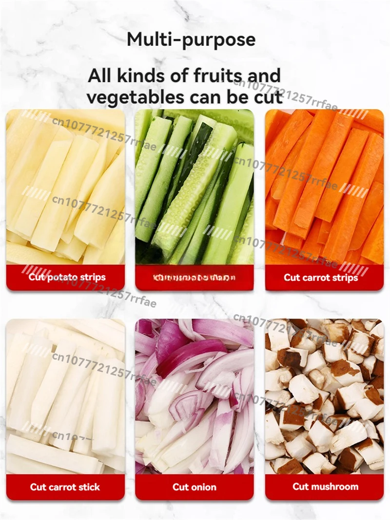 الفاكهة المقامر القاطع 7 مللي متر 10 مللي متر 14 مللي متر شفرة المنزل البطاطس الطماطم الغذاء القطاعة المروحية دليل الخضار التجارية