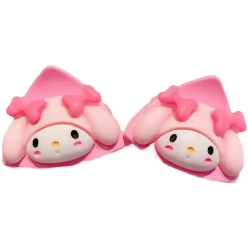 Kawaii Cartoon Cartoon Charaktere Sanrio Kuromi Kinder Cartoon Katzenohren kleine Halteklammer süße Baby Bang Clip Haarschmuck
