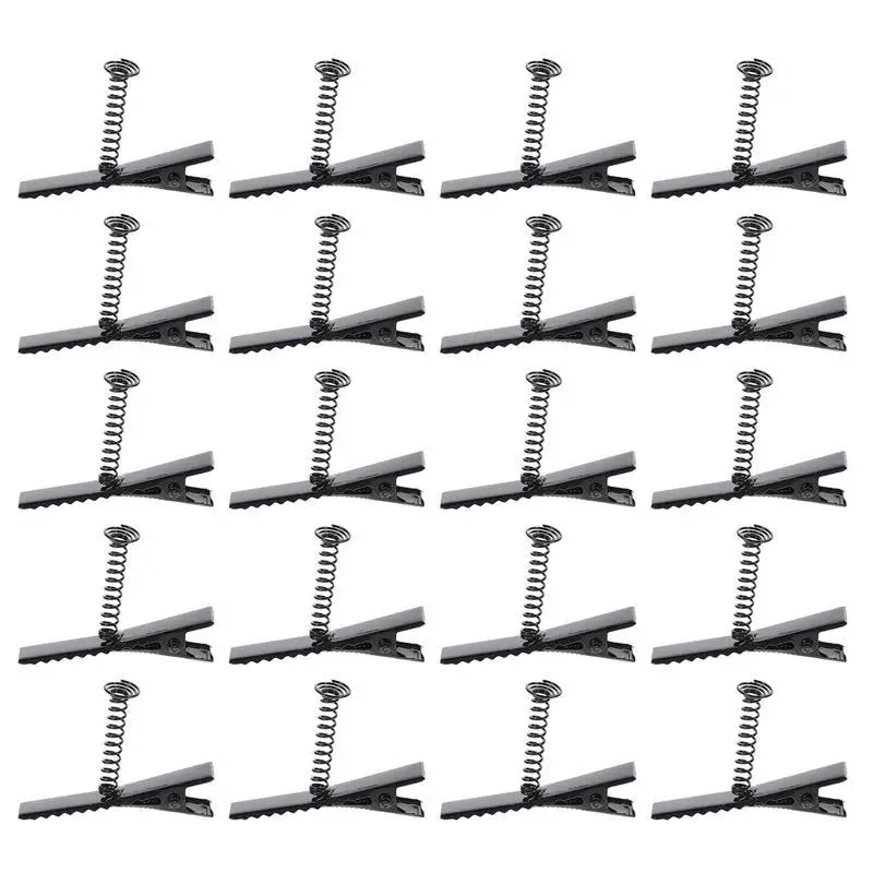 

100pcs Hairdressing Tool Spring Hair Clip Iron Bopper Hair Clip Headdress Accessories Spring Hair Clip